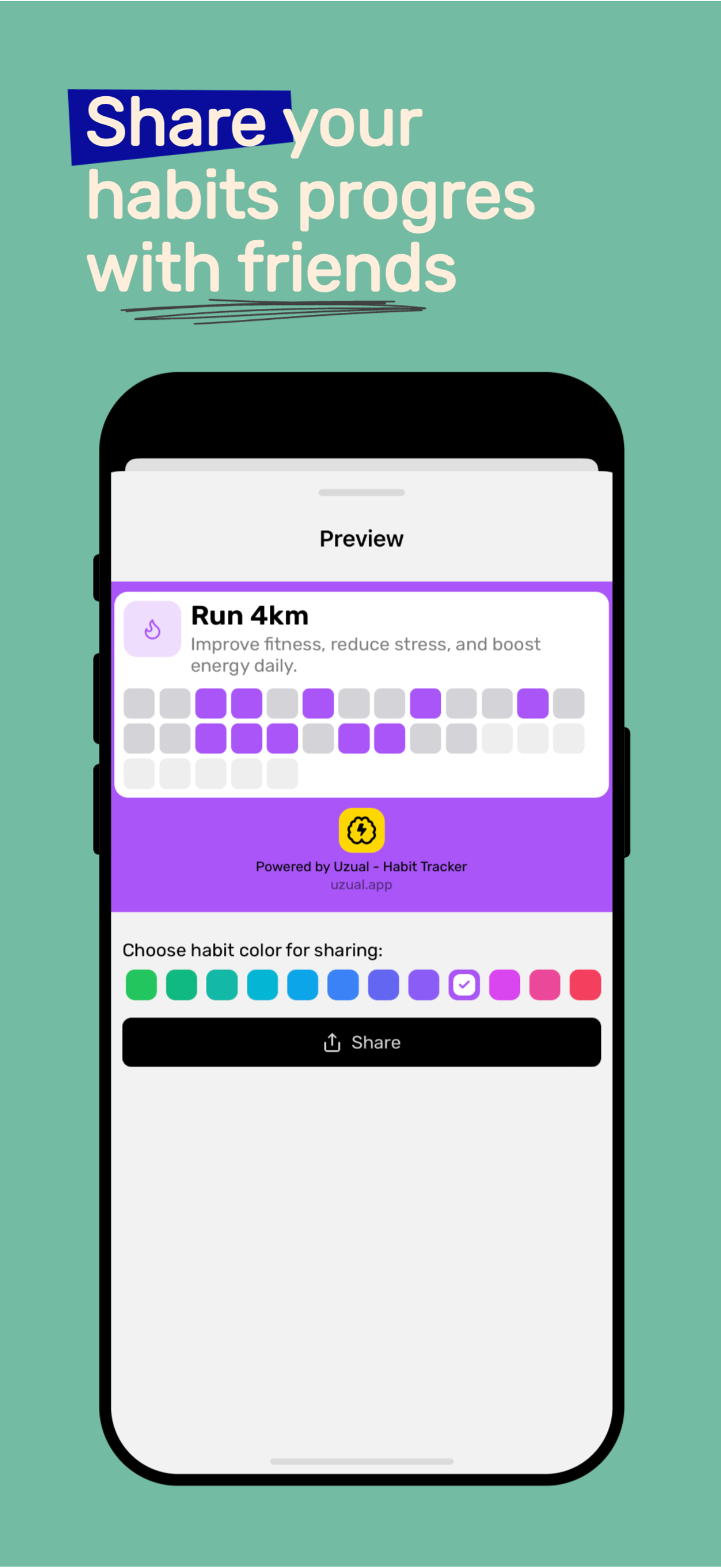 Uzual - Habit Tracker screenshot 5