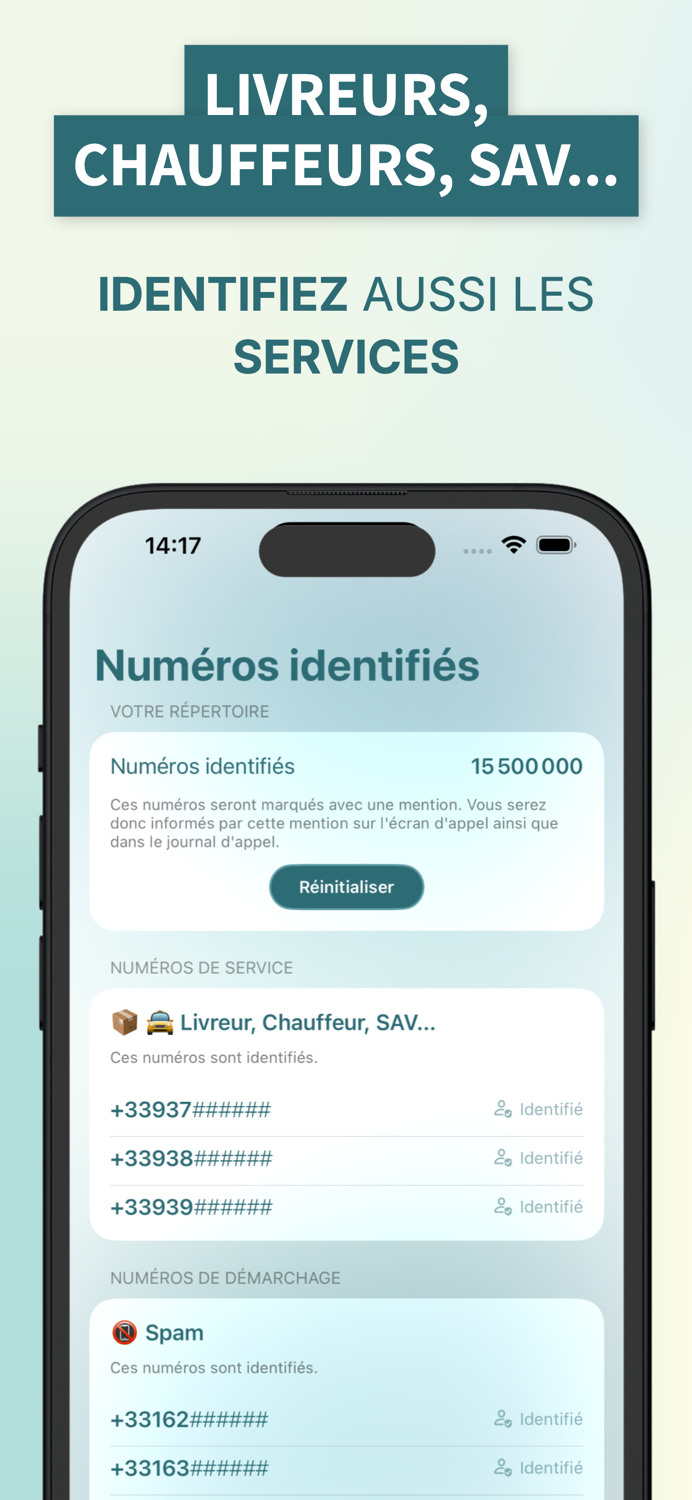 Anti spam - Bloqueur de numéro