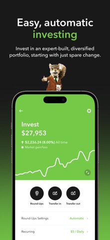 Acorns: Save & Invest Money iPhone screenshot 2
