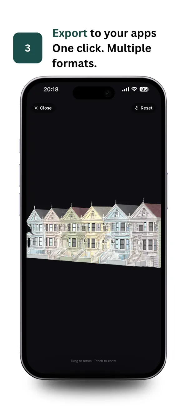 Screenshot #3 pour Geopogo: Image to 3D