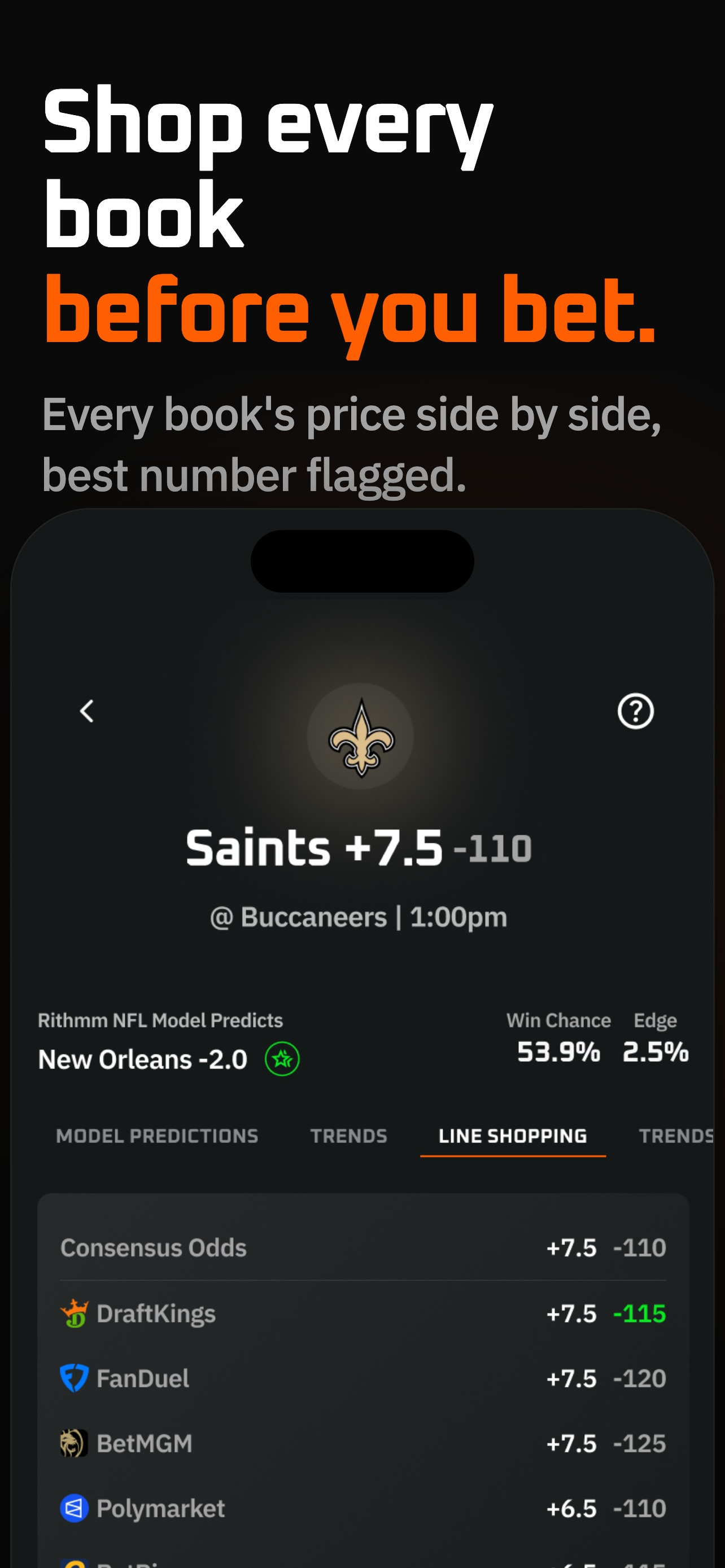 Rithmm: AI Sports Betting screenshot 2