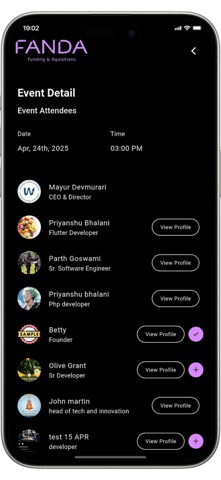 FANDA - Funding & Acquisitions screenshot