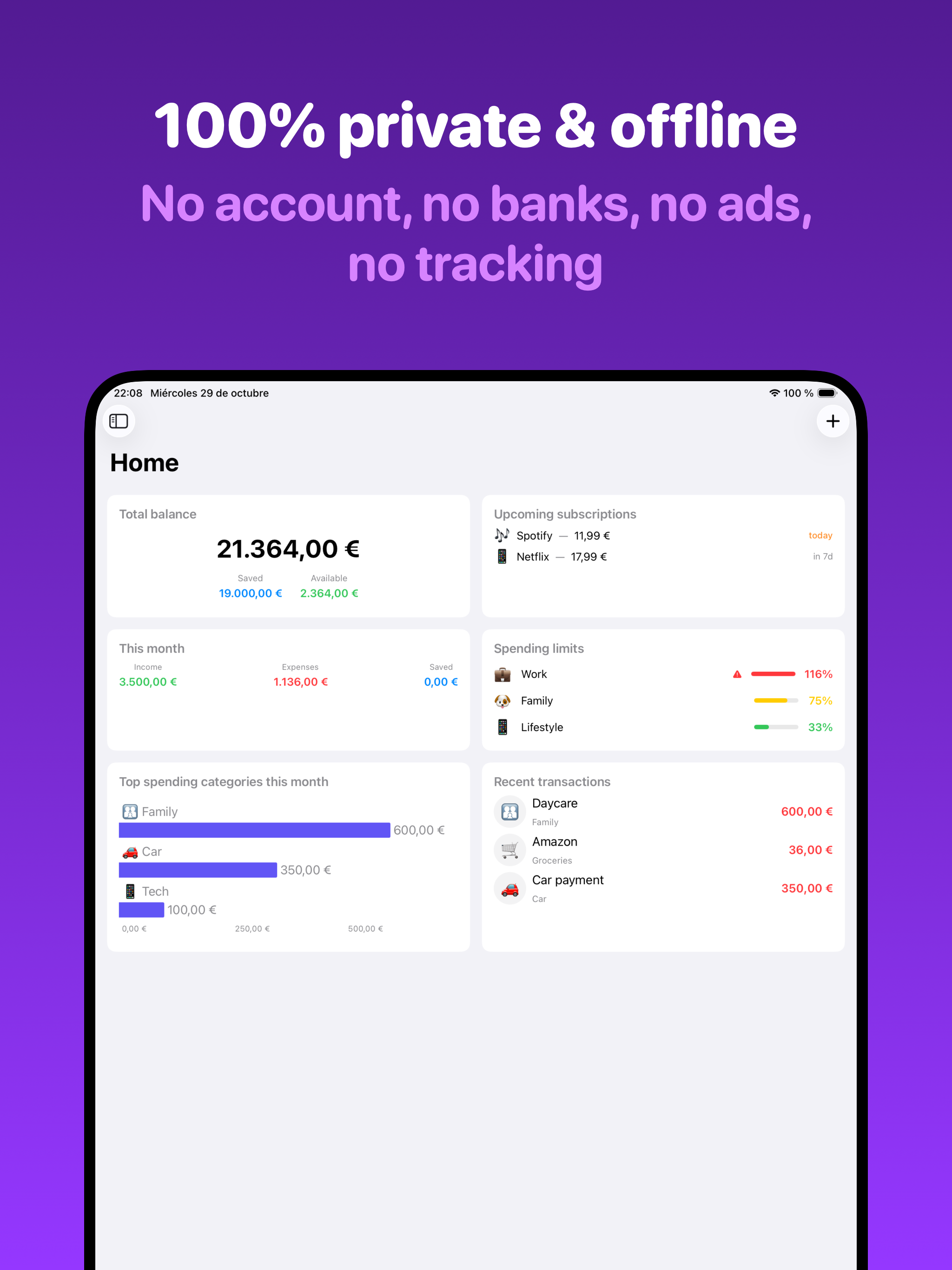 Mani - Expense Tracker