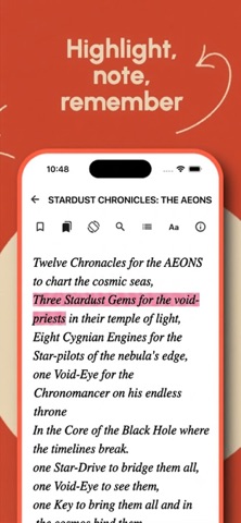 Coral Reader screenshot
