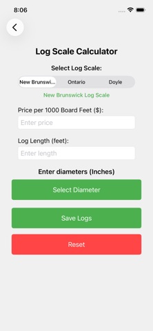 Log Calculator Screenshot 2 of 6