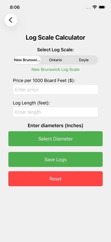 Log Calculator screenshot 2