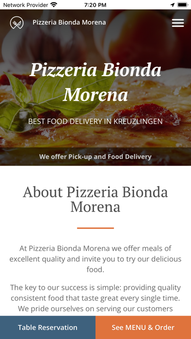 Pizzeria Bionda Morena Screenshot