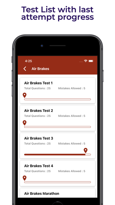 Arkansas AR CDL Practice Test Screenshot