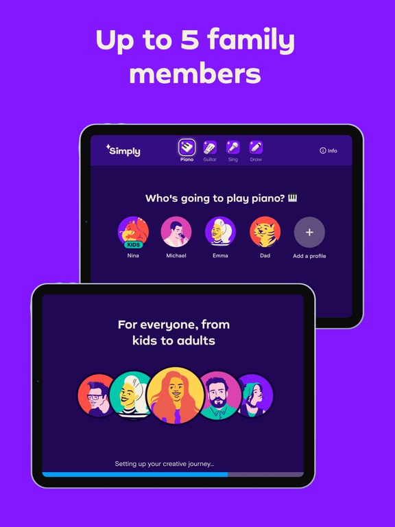 Simply Piano: Learn Piano Fast iPad screenshot 5 - Education app