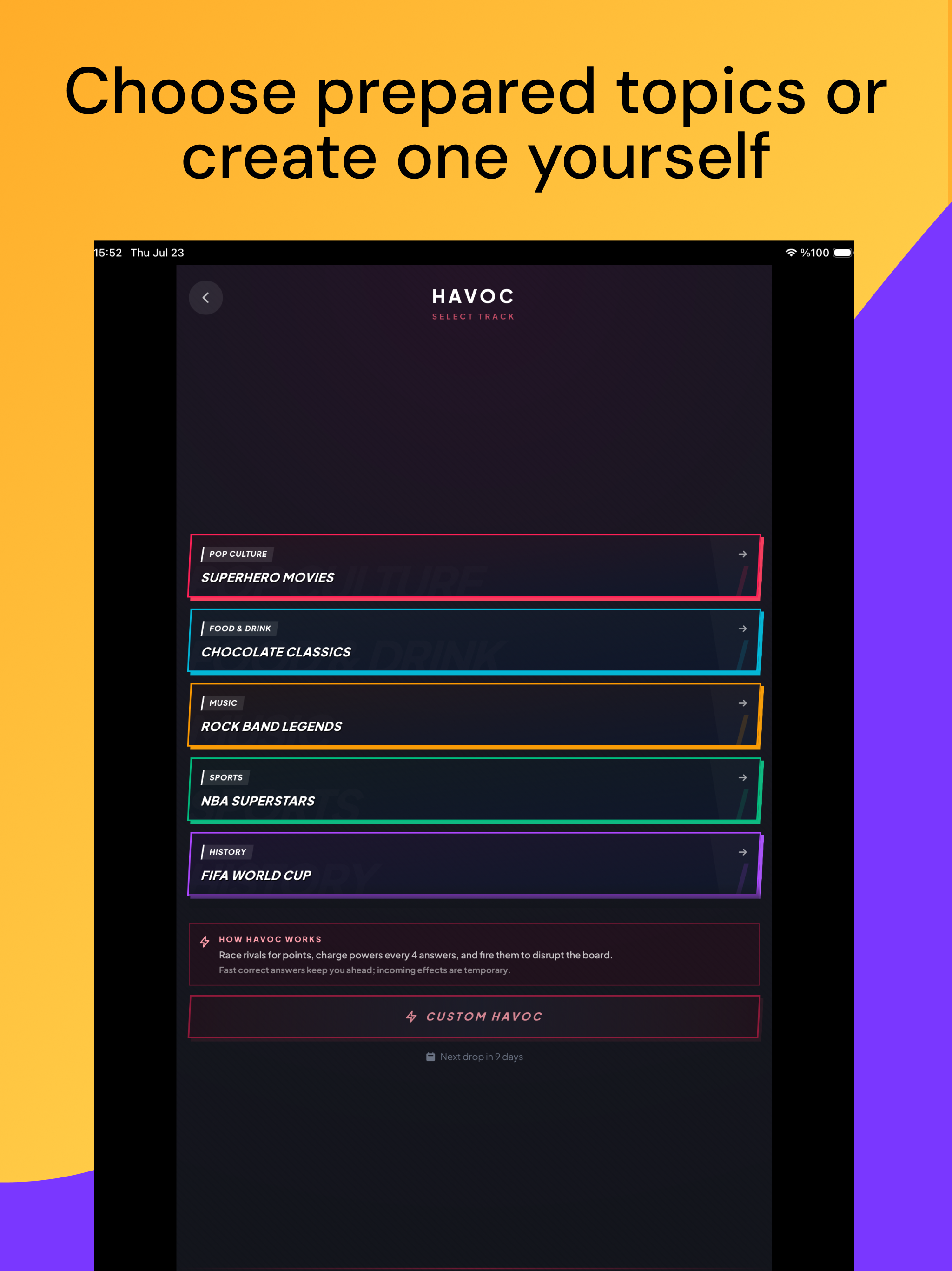 Vuxa: Multiplayer Trivia Quiz screenshot 8