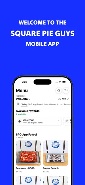 Square Pie Guys - Order Now screenshot 1