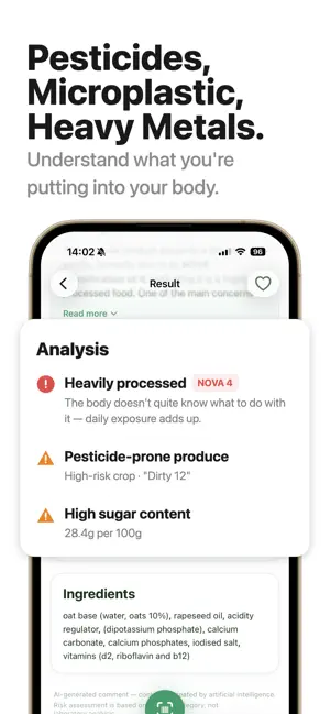 Food Scanner: AI Score screenshot 4