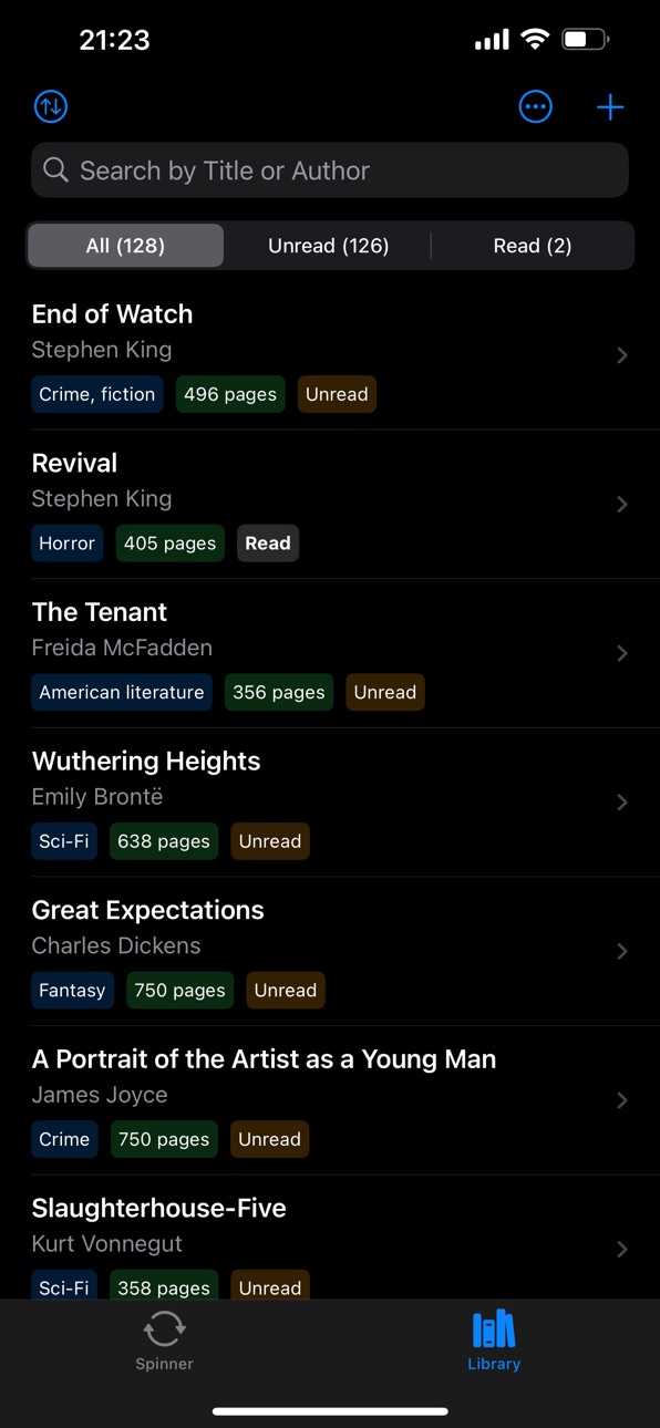iPhone screenshot
