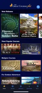 The Great Courses Plus screenshot #1 for iPhone