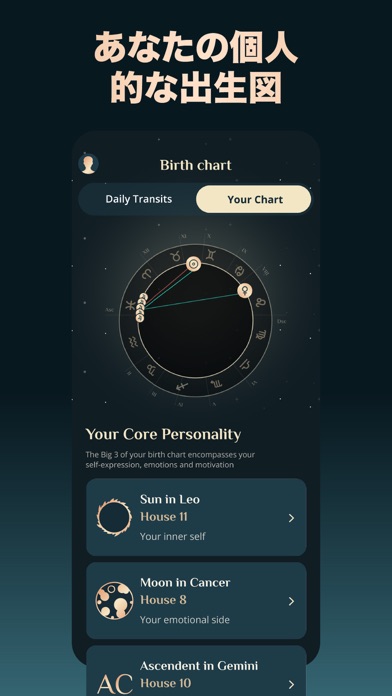 占星術・ホロスコープのスクリーンショット - 3
