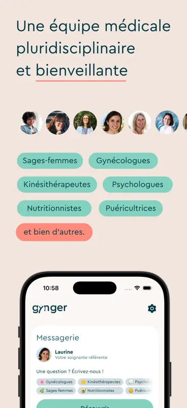 Gynger - Santé des femmes screenshot 2 of 5