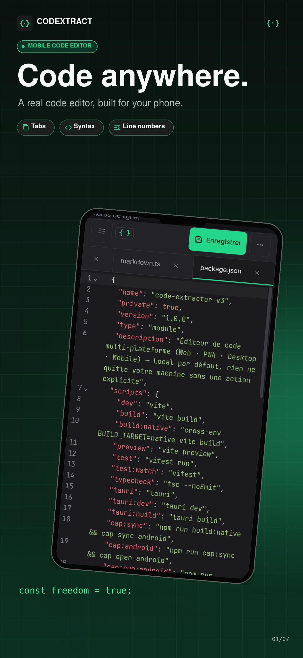 Screenshot 6 of Code Extractor