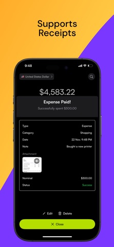Expense Tracker - Expensiya screenshot