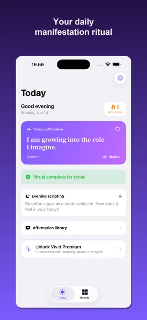 Vivid: Vision Board Maker screenshot 1