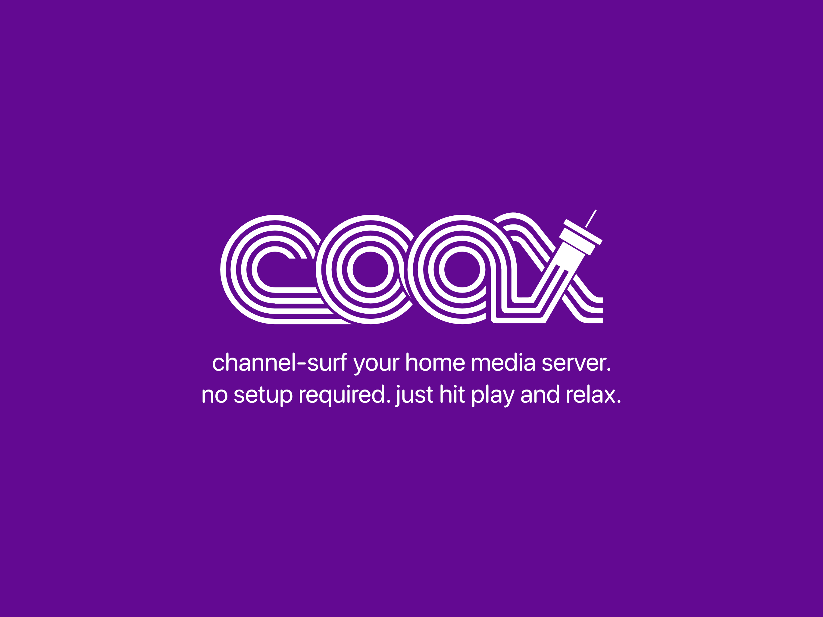 Coax - Surf your Plex Server