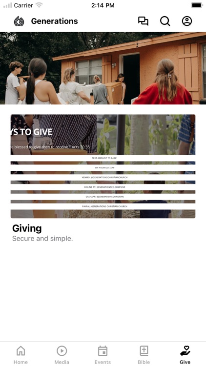 Generations Christian Church screenshot-3