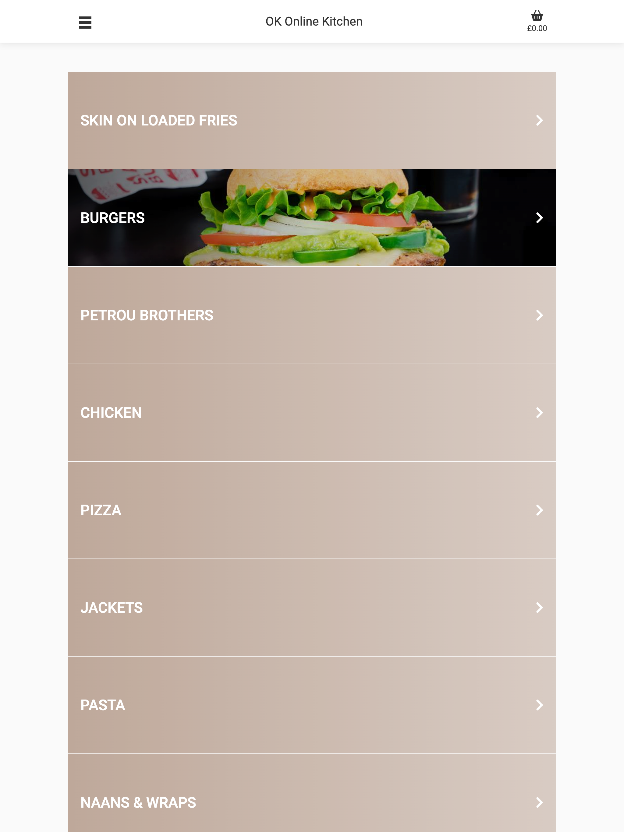 Online Kitchen screenshot 4