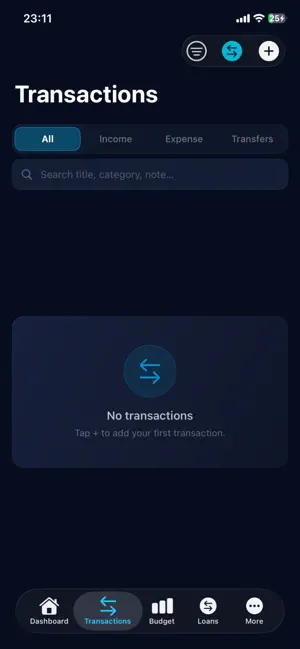 MyFinance - Budget Tracker screenshot 4