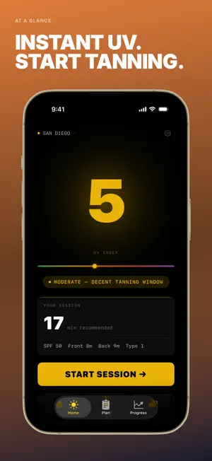 Tanning App: TrackTan UV Index screenshot 2