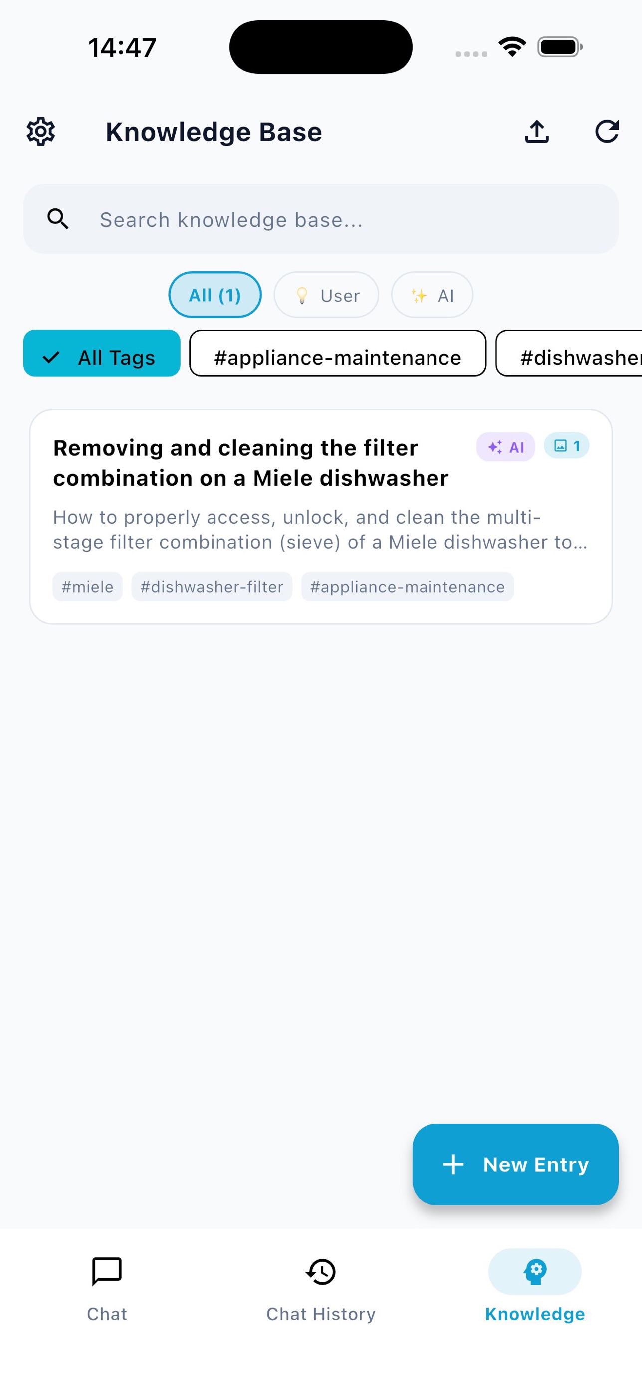 Screenshot 5 of Findig AI: Repair & Knowledge`