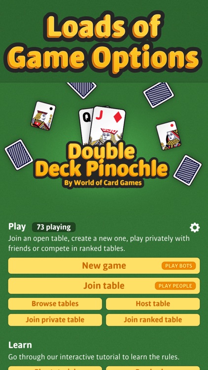 Double Deck Pinochle ‣ screenshot-6
