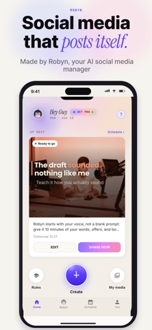 Robyn: Video & Content Creator iPhone screenshot