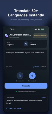 Translator: Offline & Voice Screenshot 1 of 4