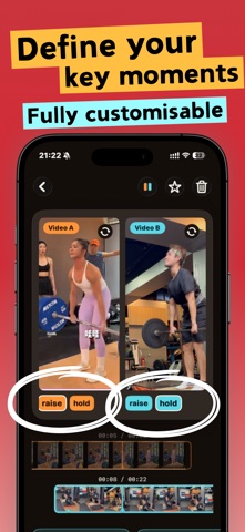 video VS: Compare Your Move iPhone screenshot