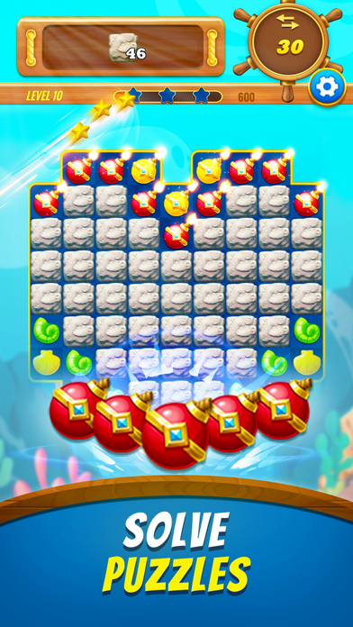 Marine Jewels – Match 3 Games Screenshot