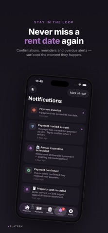 Flatren - Rent Tracker Screenshot 1 of 8