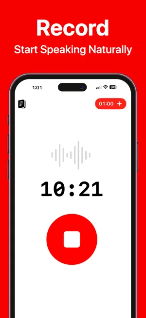 Voice Recorder + Transcribe AI screenshot 2