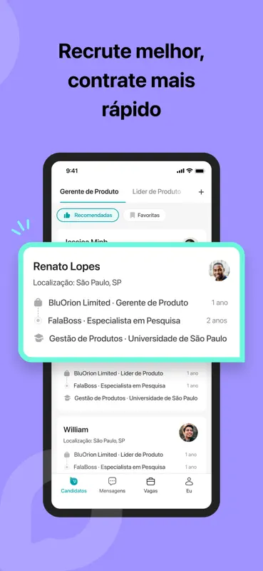 FalaBoss: Vagas por Chat screenshot 7 of 8