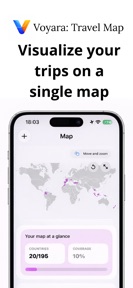 Voyara: Travel Map screenshot