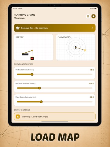Easy Crane Lift Planner iPad screenshot