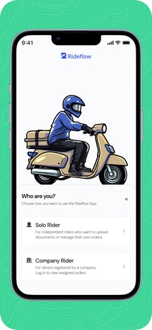 Rideflow screenshot