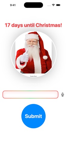 Ai Santa Claus Wish List iPhone screenshot