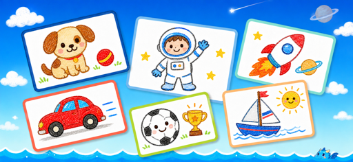 Tracing Heroes: Kids Coloring screenshot 2