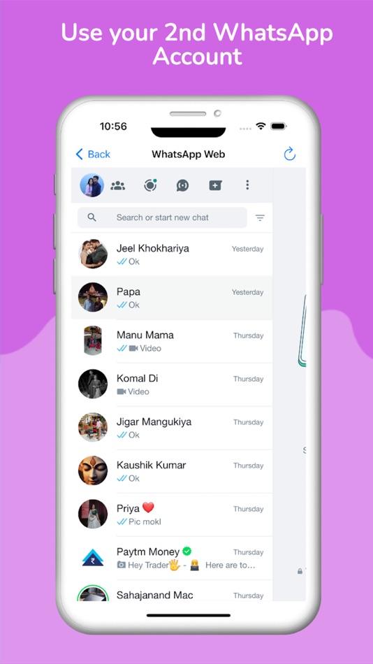 #1. Web Scan - Dual Chat (iOS) Tekijänä: Ankur Kalkani