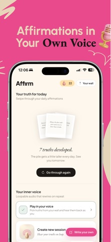 Plasti AI: Daily Affirmations Screenshot 4 of 5