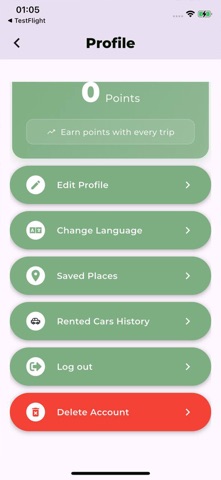 Fasti: Request a Ride screenshot