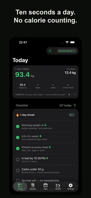 MeatStreak: Carnivore Diet App screenshot 3