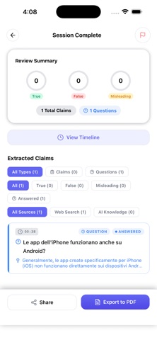 Actually: Listen & Verify Screenshot 2 of 5