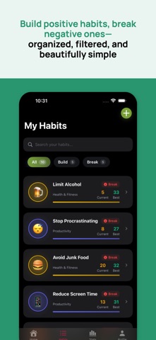 Streakify Habit & Life Tracker screenshot