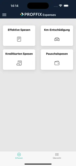 Proffix Expenses screenshot 1