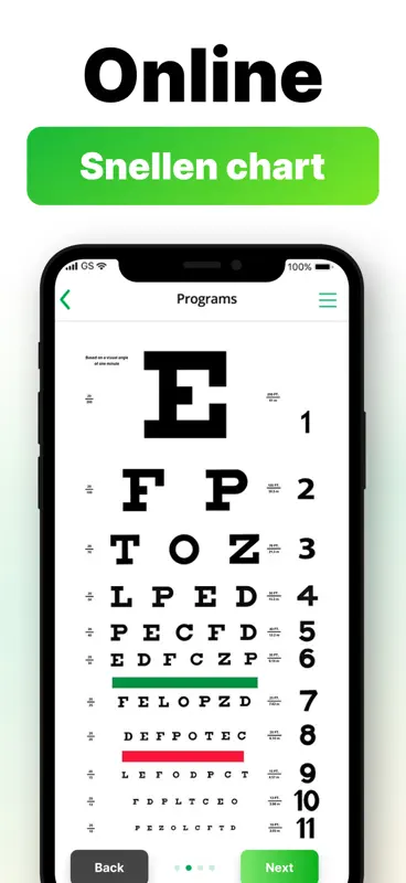 Eye exercises:  vista screenshot 3 of 5